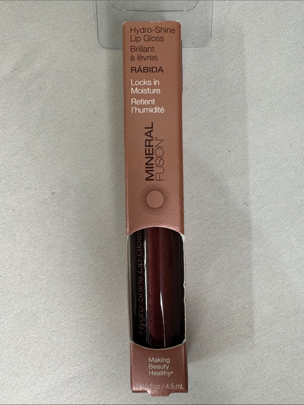 Mineral Fusion Hydro-Shine Lip Gloss Rábida - Deep Berry